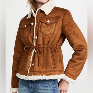 Mother Drawstring Drift Coat